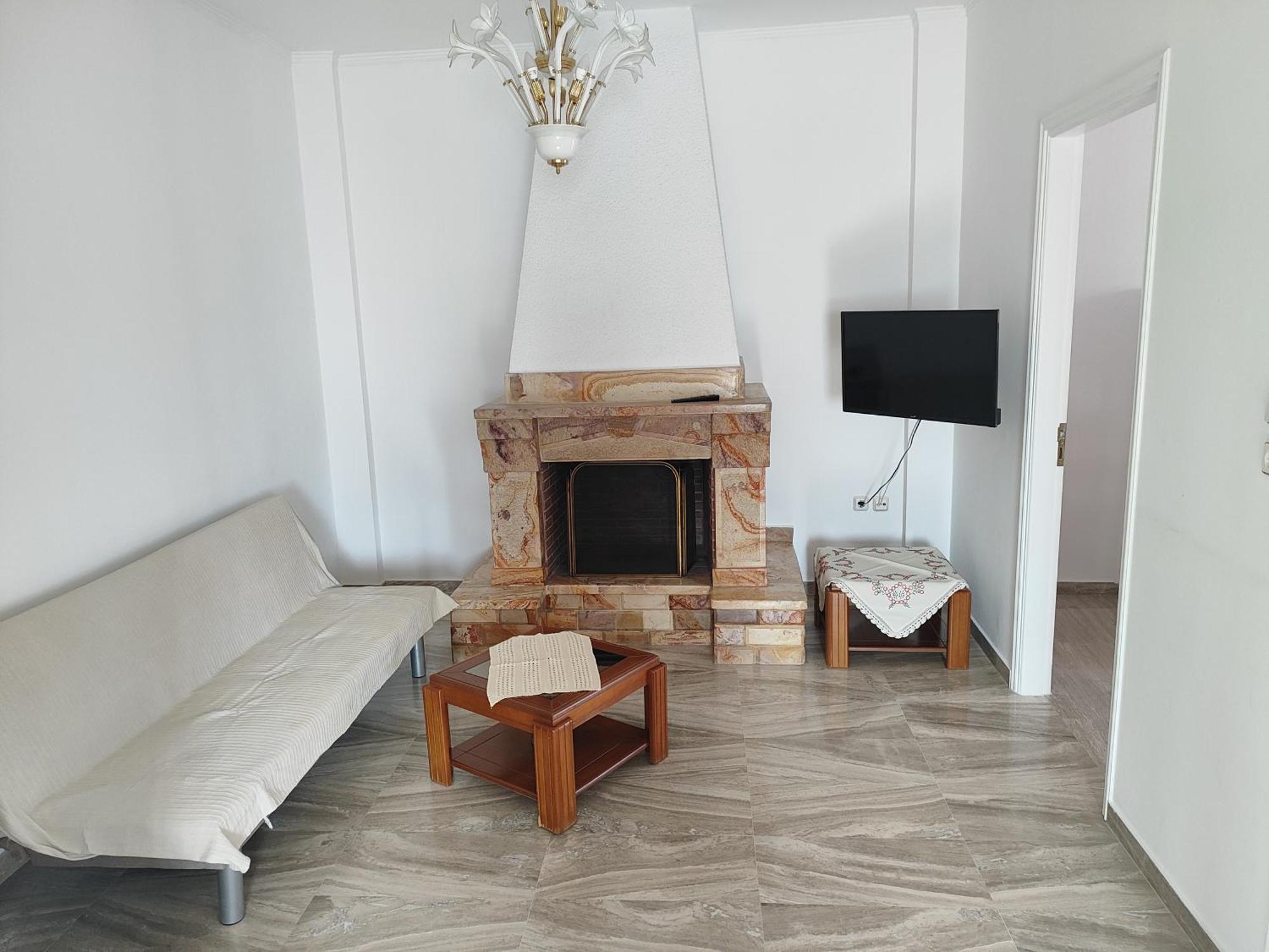 Holiday House With Sea View In Skala Polichnitos Skala Polichnitou ภายนอก รูปภาพ