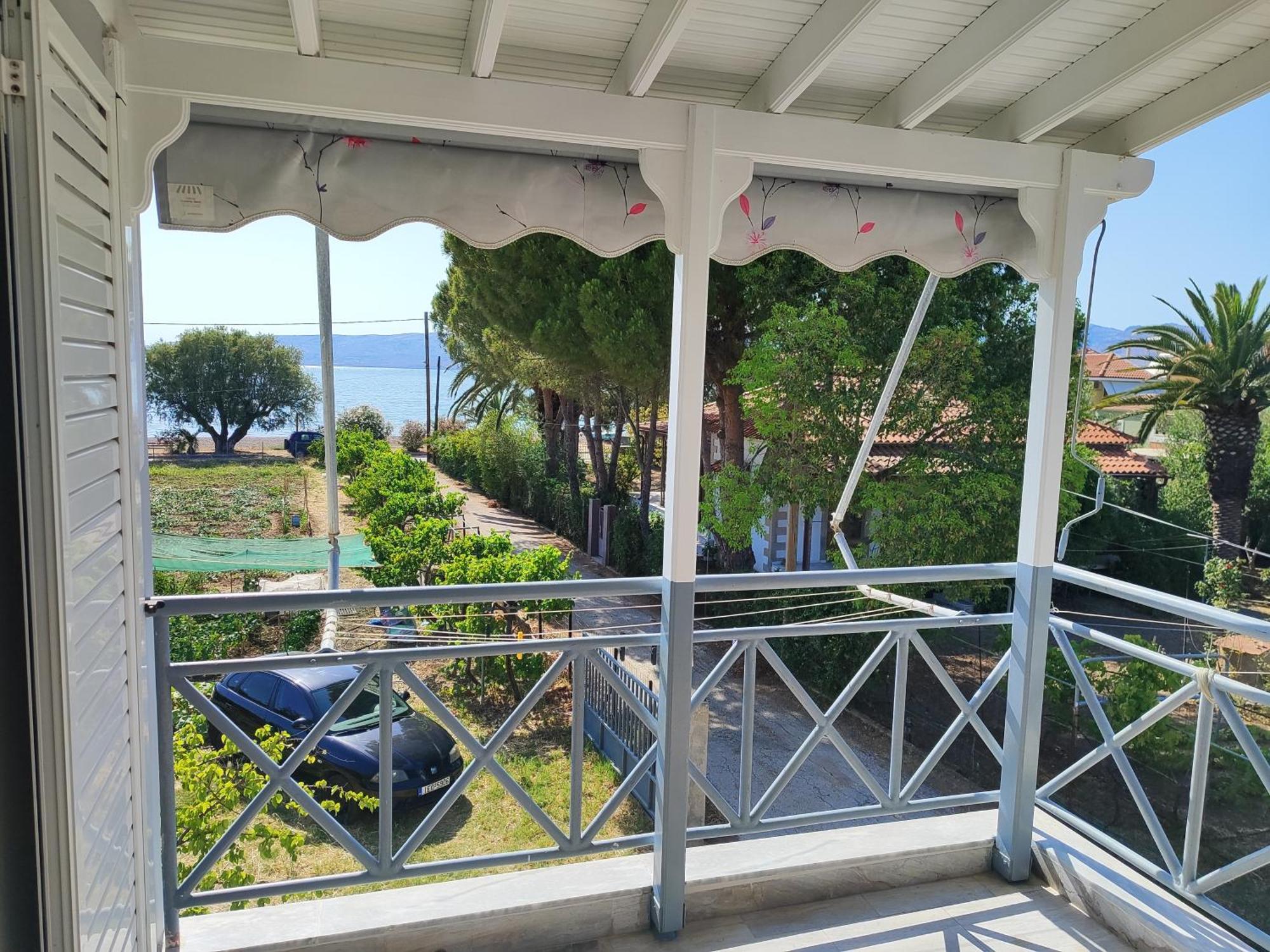 Holiday House With Sea View In Skala Polichnitos Skala Polichnitou ภายนอก รูปภาพ